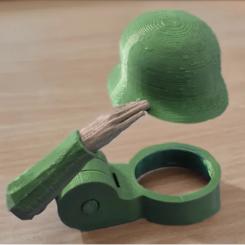 Tappi per Bottiglie, Fun Salute Soldato Birra Casco, Antipolvere Divertente Decorativi, Tappo Riutilizzabile Soldier Beer Bottle Helmet, per Artigianato, Feste, bar, Veterani, Soldati Attivi