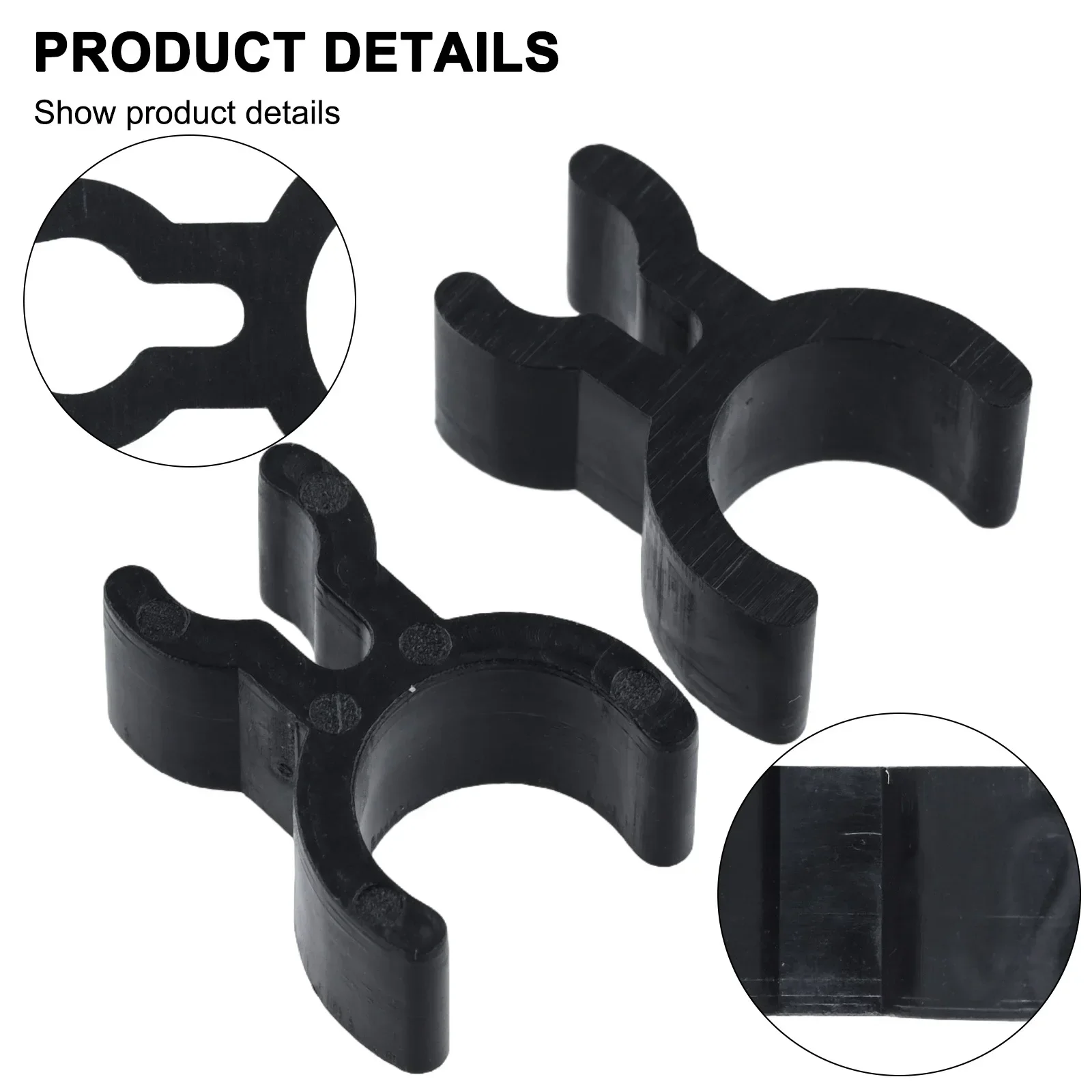 2pcs Large Pencil Clip Trumpet French Horn Pencil Clips Holder For Musician Make Note Black Trumpet Holder Clips