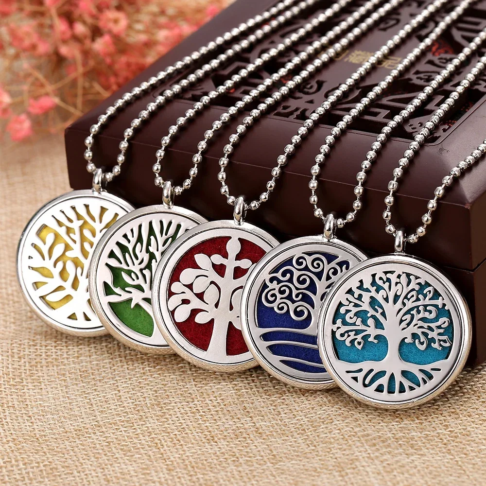 10pcs/lot Wholesale Aromatherapy Necklace Diffuser Pendant