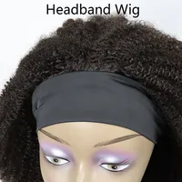 IXTUYLLY Perruques en cheveux humains vierges 4C Afro Kinky Curly avec fermeture en dentelle transparente, perruques brésiliennes U-Part Lace Frontal pour femmes noires 6