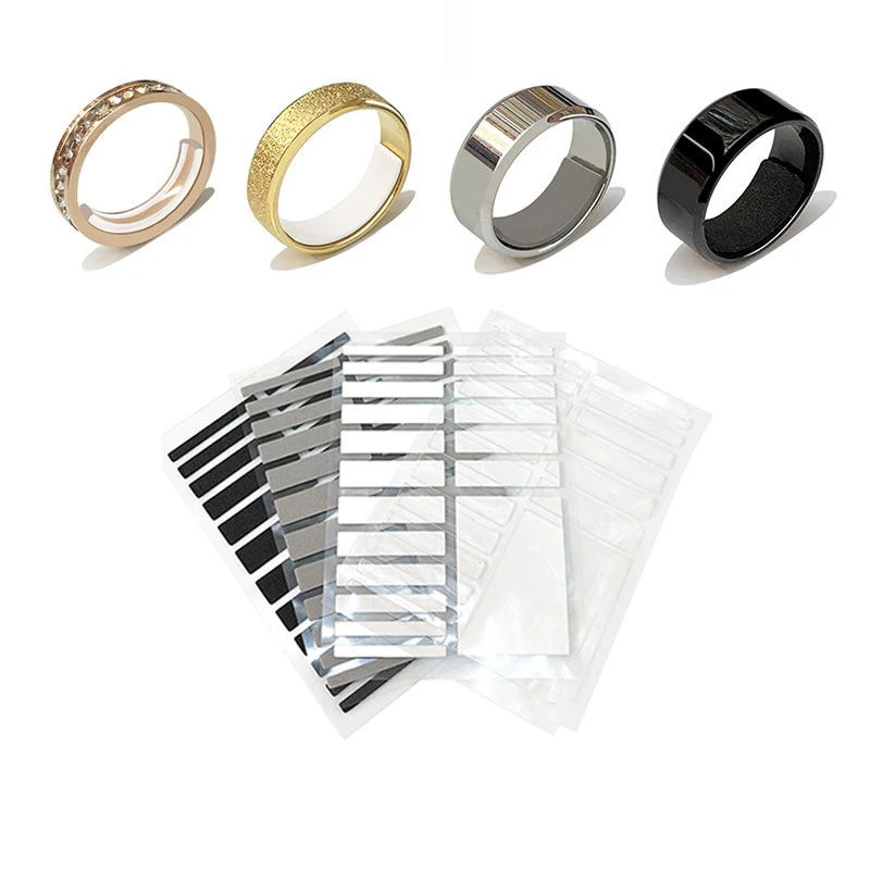 Adjust Rings Size Silicone Transparent Sticker For Loose Ring Adjustment Invisible Finger Ring Size Resizer Reducer Jewelry Tool