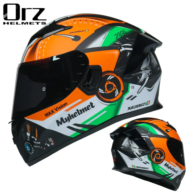 ORZ Ǯ ̽  , ̽ īũ, ٿ, DOT , Casco Moto Capacete