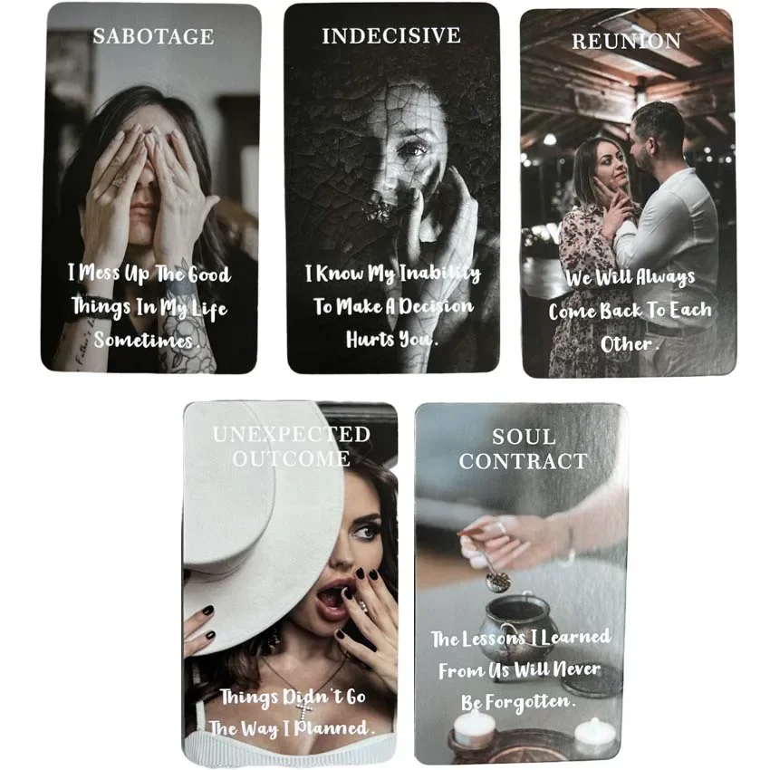 12x7 cm Message Of Love Oracle Card Games No Manual 2