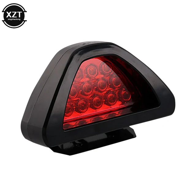 Feux de freinage universels F1 Style 12 LED, arrière rouge