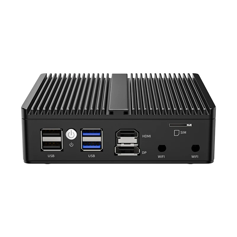 BKHD G30X N100 Fanless Soft Router Mini Firewall 4x2.5GE Pfsense MikROS OPNsense VLAN VPN Expandable WiFi 4G