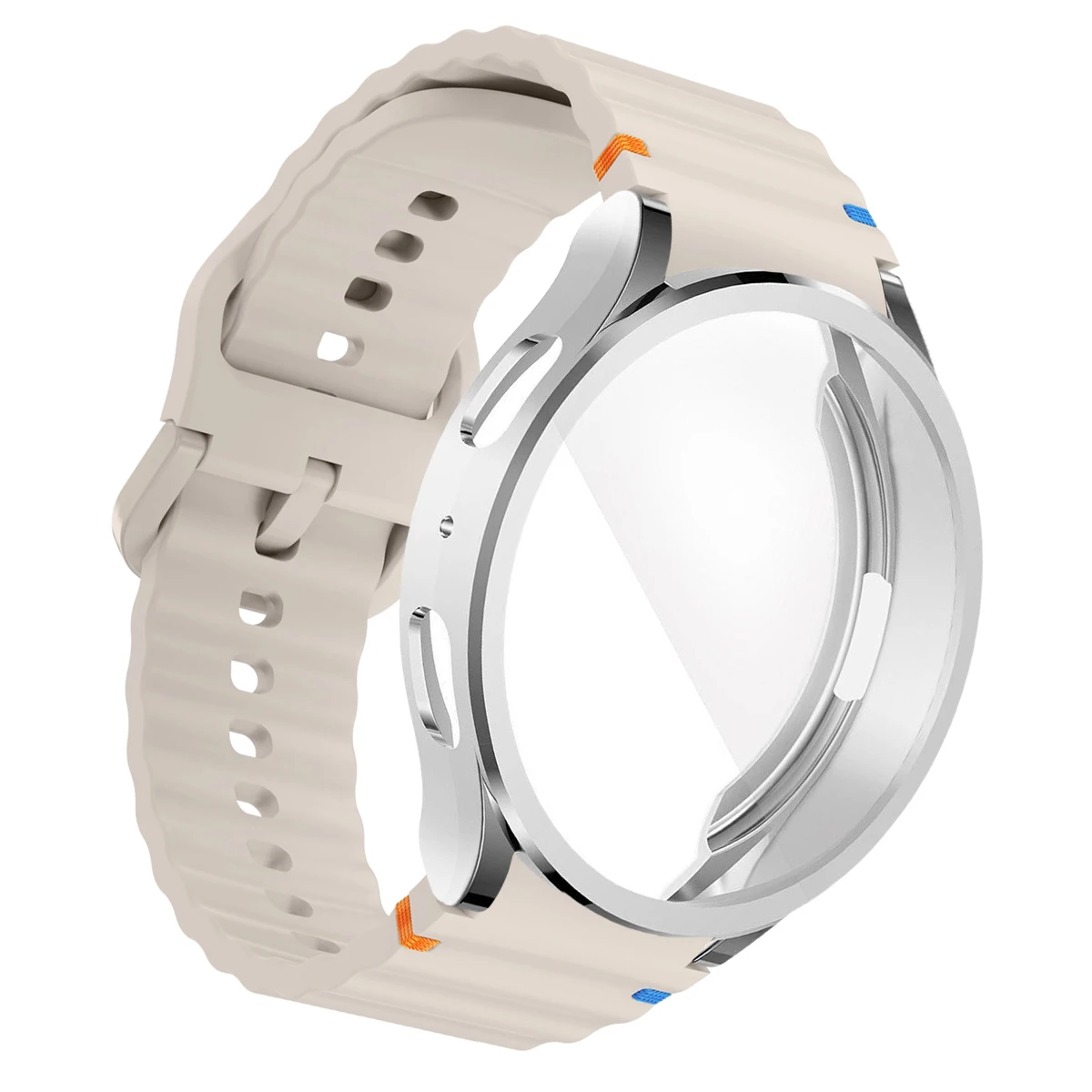 Sports Strap with Soft Silicone Bracelet and TPU Protective Cover