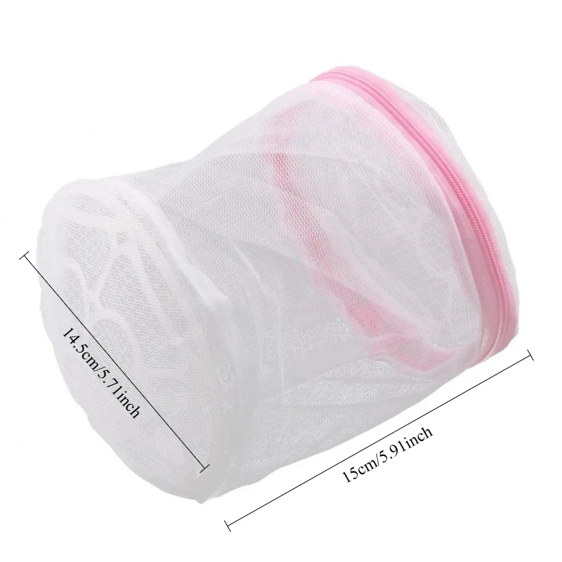1pc Women Lingerie Bra Underwear Laundry Washing Bags Net Mesh Clothes Sock Organizer Zip Bags Hosiery SaverBras Protector
