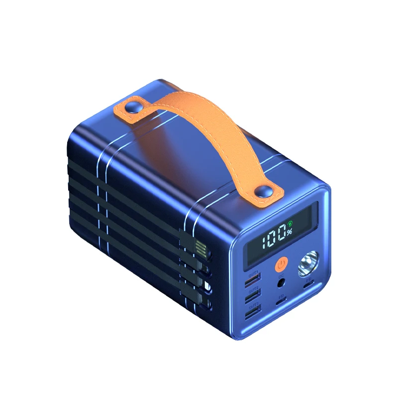 

FREE LOGO 8 output new 60000mah PD100W super fast charge Mobile Outdoor Camping Energy Storage portable Mobile Power bank