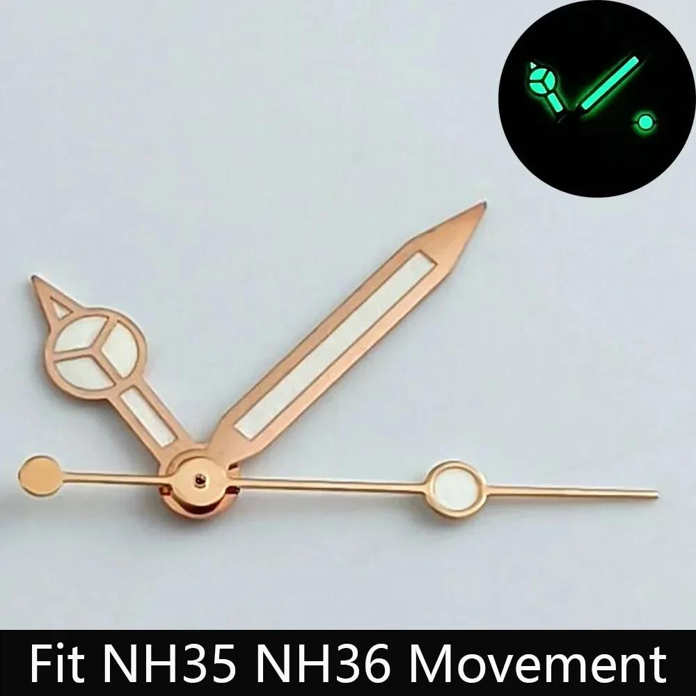 Saharuse Cadran de Montre Vert Tout Lumineux ondulé, 28.5mm, 1 pièce Saharuse Cadran de Montre Vert Tout Lumineux ondulé, 28.5mm, 1 pièce