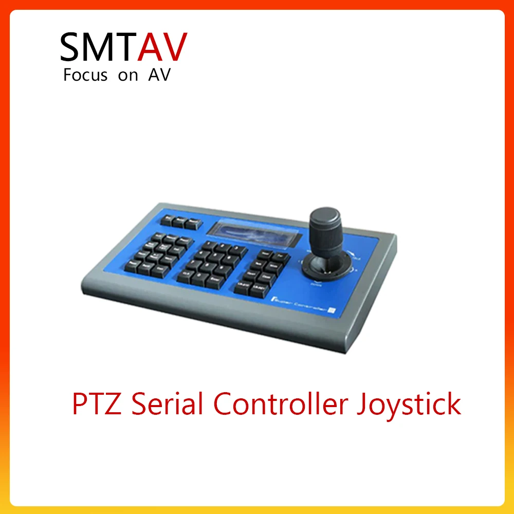 SMTAV PTZ Joystick Controller, Serial Controller Joystick,PELCO-D/P/VISCA PTZ Joystick Keyboard Controller