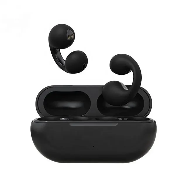 Wireless Clip On Bluetooth Headset High Definition Audio Quality