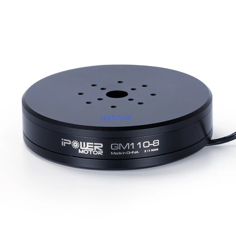 

Двигатель Iflight iPower 24N28P GM110-8 GM110 150T бесщеточный карданный двигатель для 5D2 / 5D 3 камеры Стабилизация радиоуправляемого дрона