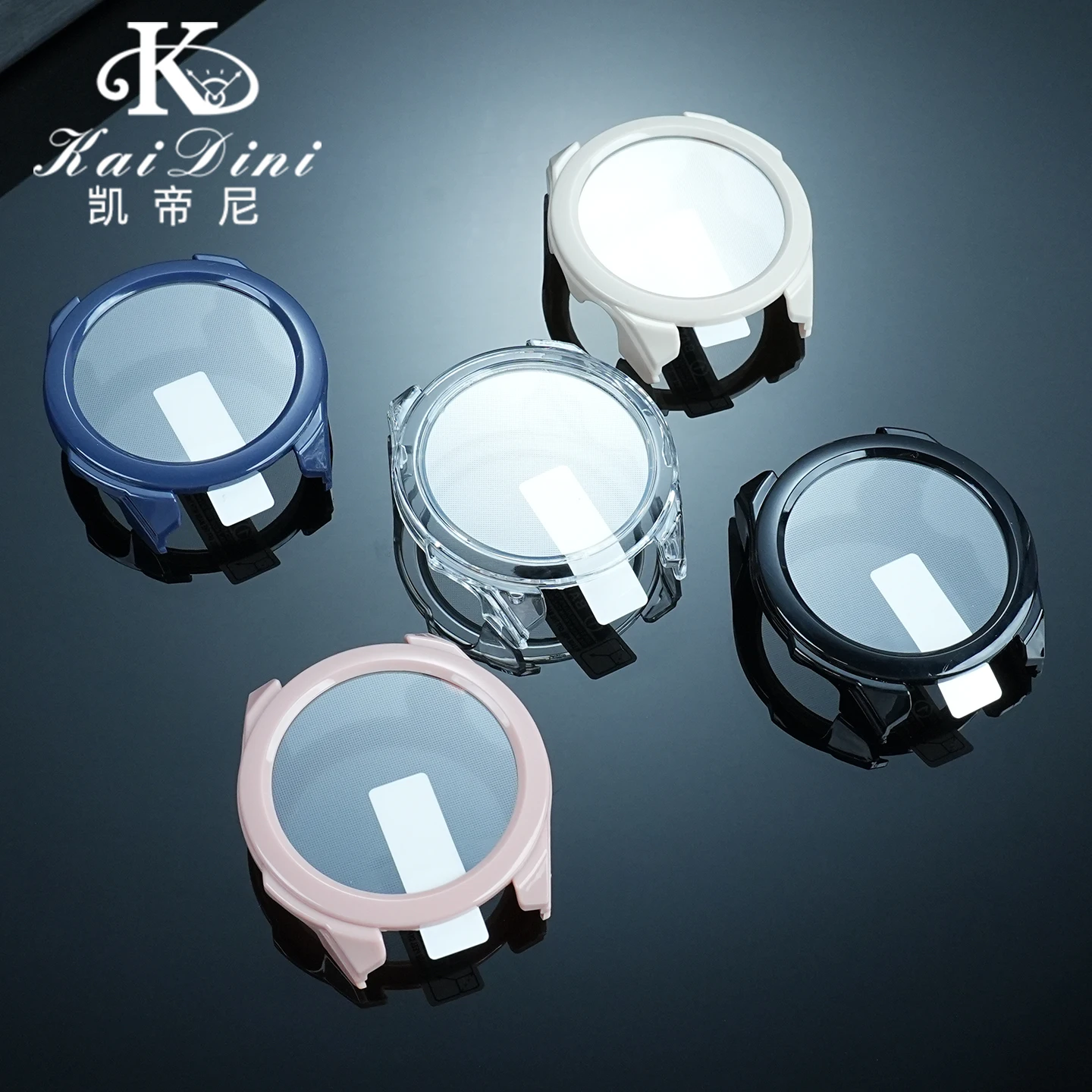 Tempered Glass Protective Cover for Smartwatch - Durable Screen Protector and Case