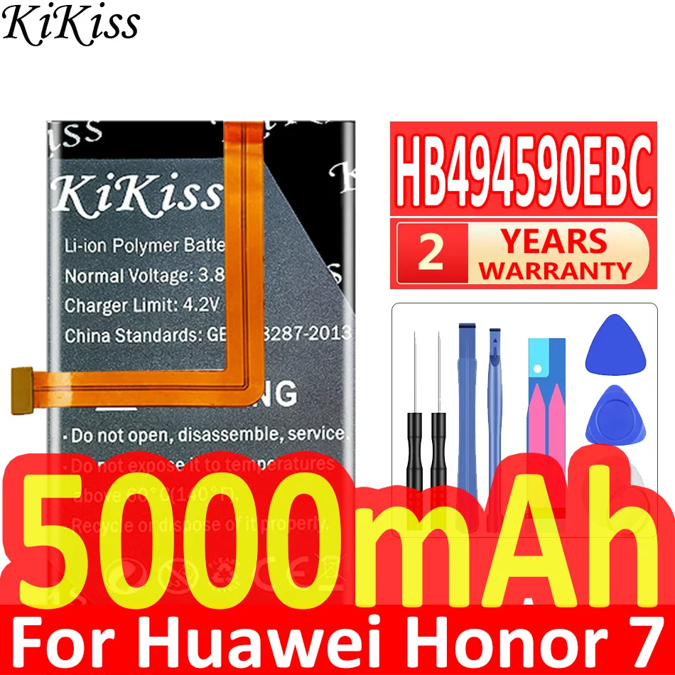 

Аккумулятор высокой емкости на 4200 мА · ч для Huawei Honor 7 Glory Honor7 PLK-TL01H ATH-AL00 для телефона Hua Wei HB494590EBC