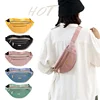 حقائب الخصر حقيبة الحزام، المرأة أكسفورد الترفيه اللون الورك بوم حقيبة الكتف Crossbody حقائب الصدر حقائب اليد كل مباراة حقيبة حزام رسول
