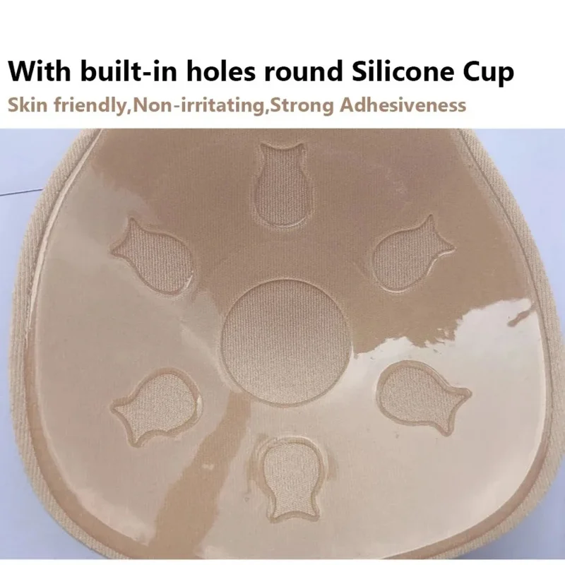 Women Lingerie Silicone Breast Patch Silicone Nipple Cover Sticky Bra Breast Nipple Covers Invisible Stick On Bra Bra Pads Inserts Breast Sticker Silicone Adhesive Bra Bra Insert Pads Women push up bras self adhesive silicone strapless invisible bra reusable sticky breast lift tape rabbit nipple cover bra pads