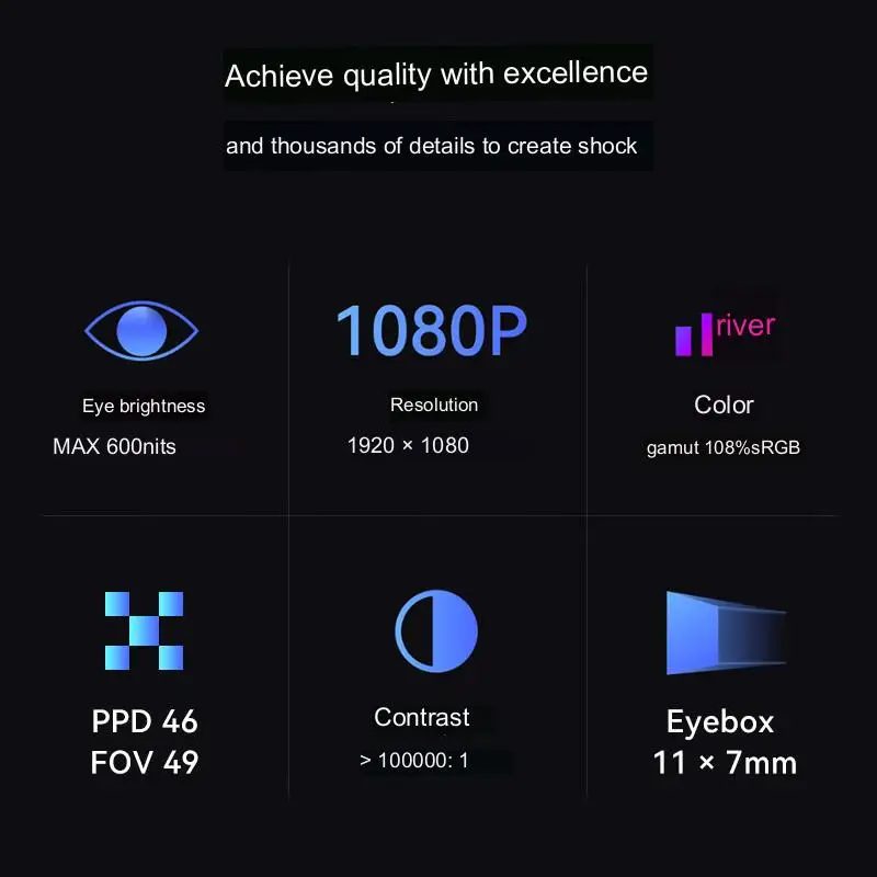 <h3 style="text-align: center">RayNeo Air Plus, Lunettes AR de réalité virtuelle</h3>