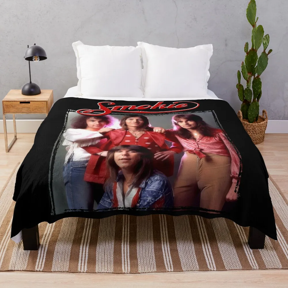 

Smokie Throw Blanket Fluffy Shaggy Custom Comforter Blankets