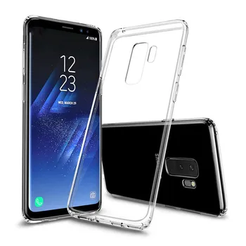 Coque transparente en TPU souple pour Samsung Galaxy S7 edge S8 s9 s10 lite Note 8 9 10 20 horizon A7 A8 A9 J4 J6 Plus J8, 2018