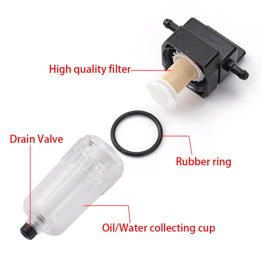 Car Accessories Fuel Oil Filter/Water Separator Kit Heated Diesel Filter for Webasto Eberspacher Heaters Replacement
