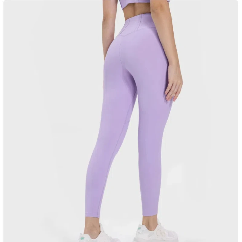 Yoga  4 Colors Pants Women Sexy V Butt Push Up Fitness High Waist Pants Gym Workout Female Sports Yoga Leggings