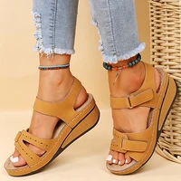 Fashion Sandals Shoes Women Wedge Sandals For Women Elegant Women's Sandals Soft Casual Footwear Female Women Sandal