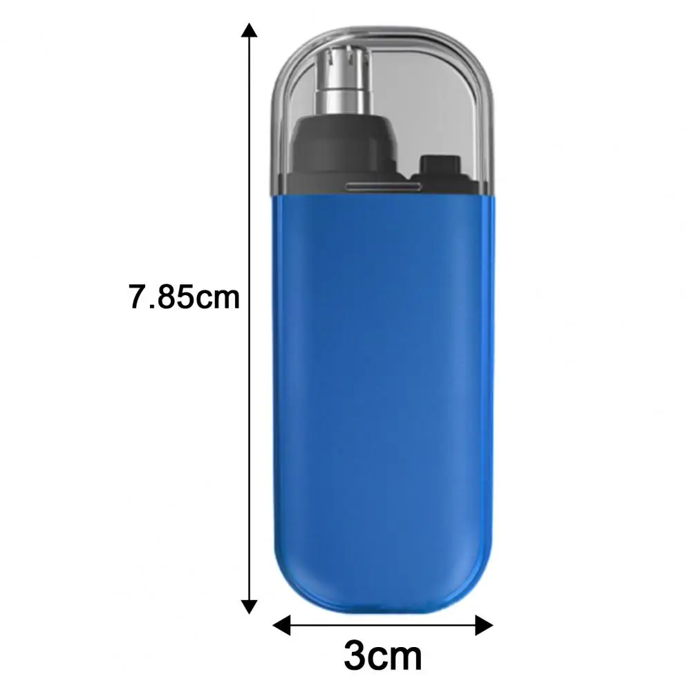 남녀공용 전기 코 헤어 클리퍼, 정밀 코 헤어 트리머, USB 충전식, 방수 코 귀 헤어 클리퍼, 먼지 포함