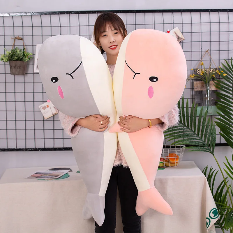

30cm Cartoon Cute Dolphin Plush Toy Gift Girl Sleeping Doll Cloth Doll Soft Filled Cartoon Animal Dolphin Doll