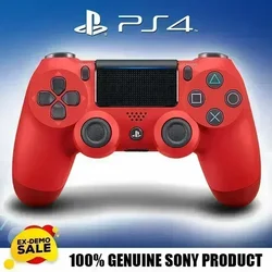 Wireless Bluetooth Game Controller with Vibration (Red)