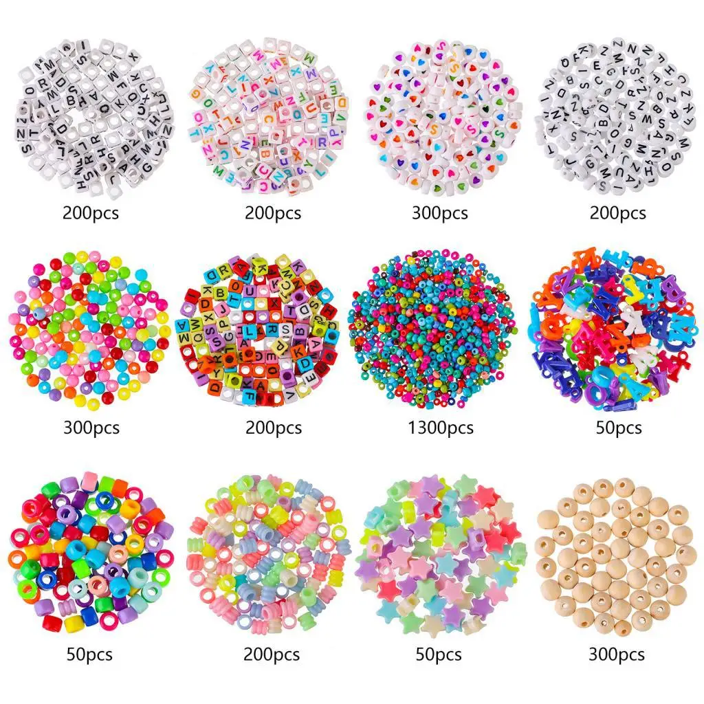 DIY Jewelry Making Kit – Beads, Charms & Tools for Necklaces, Bracelets, Keychains, Earrings – Includes Seed Beads & Craft Tools - 5