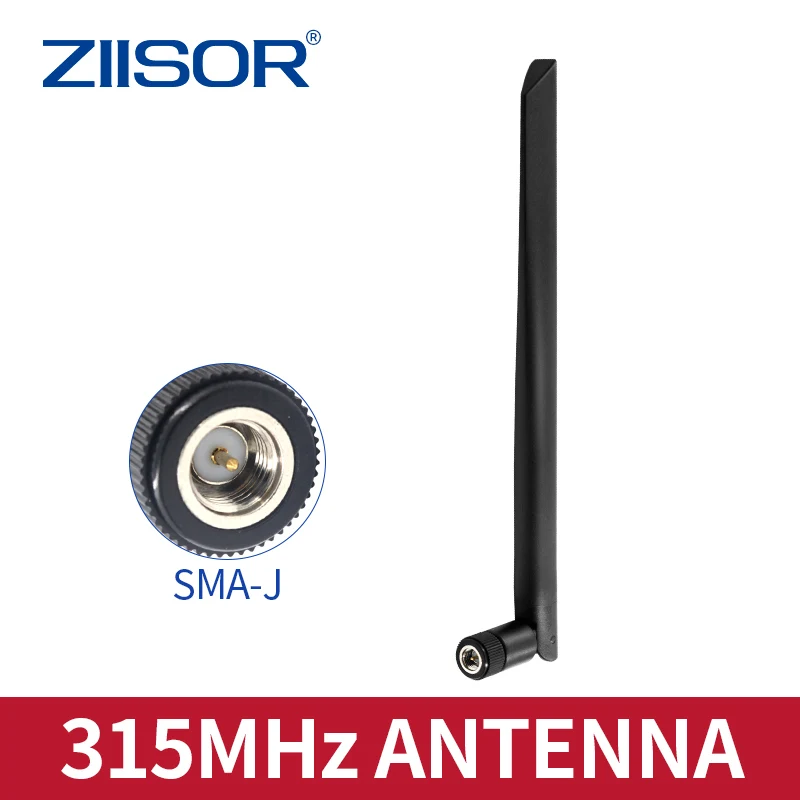 

315MHz Antenna Rotatable Rubber Antenna SMA Male 3dBi Radio Station Wireless Module WLAN Lora Aerial TX315-JKD-20