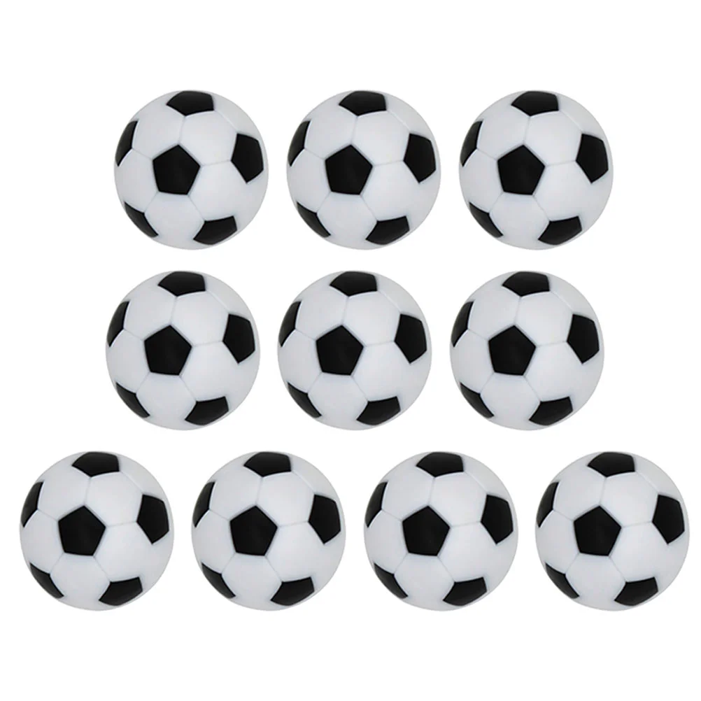 

10PCS Durable Resin Soccer Football Scorers Lovely Tabletop Football Accessory