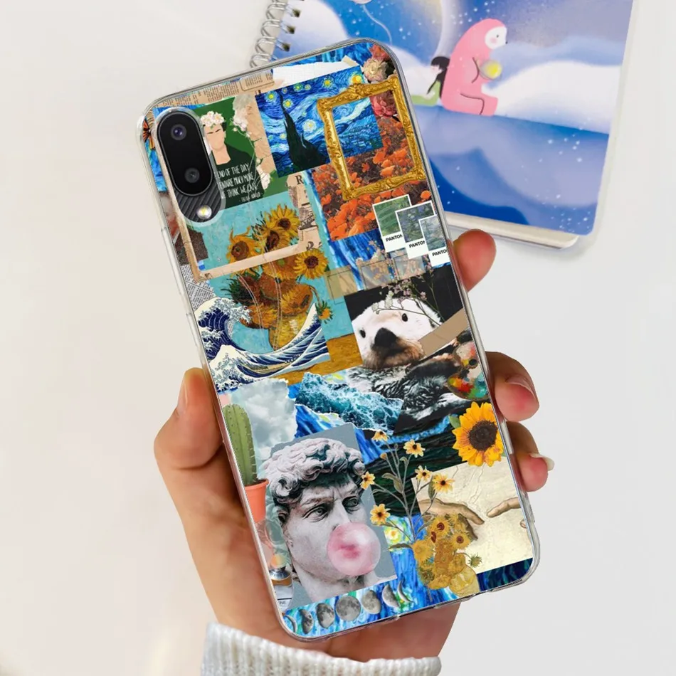 Cute Painted Soft Silicone TPU Back Cover Phone Case