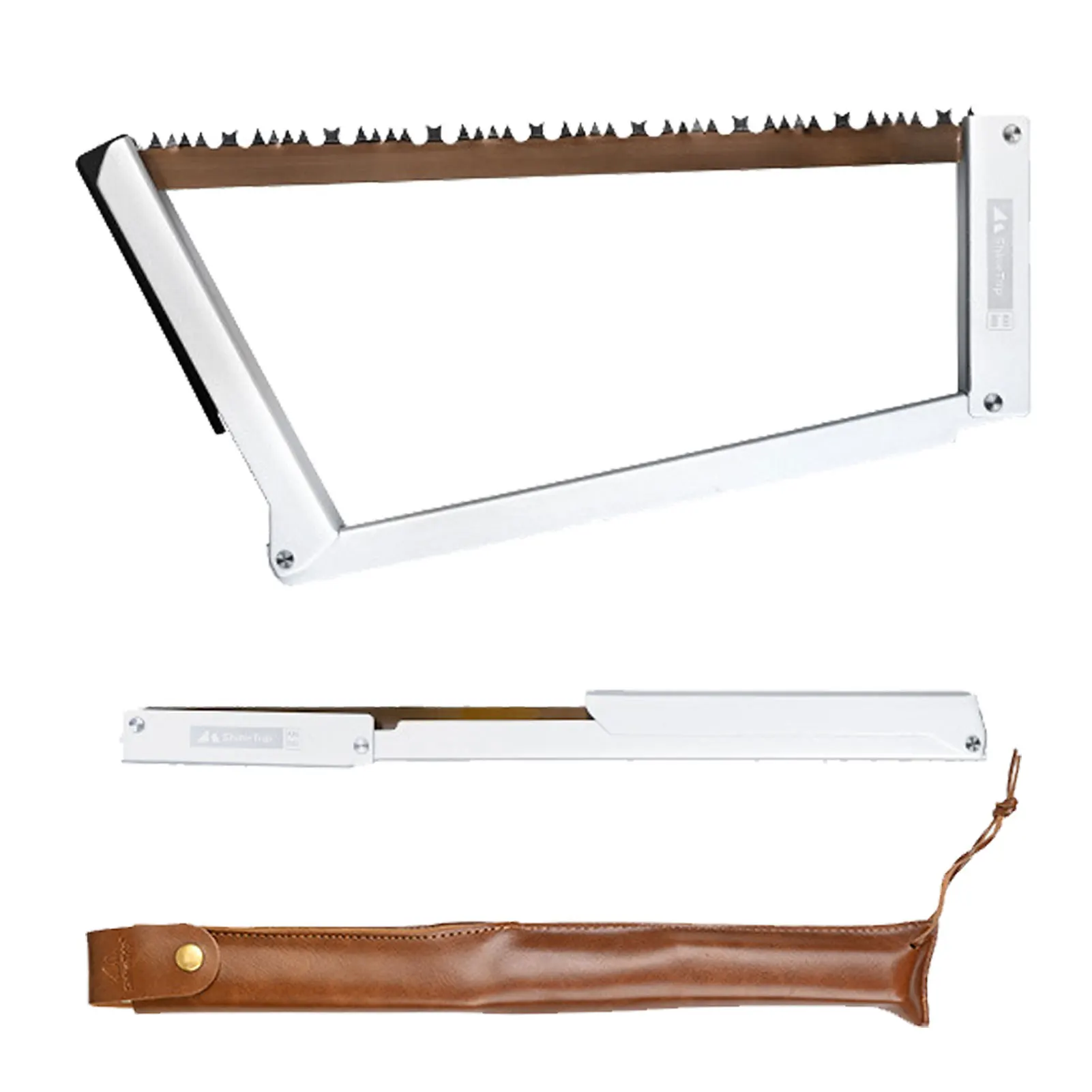 Camping Folding Saw Dry Wood Pruning Saw With Hard Teeth Folding Bow