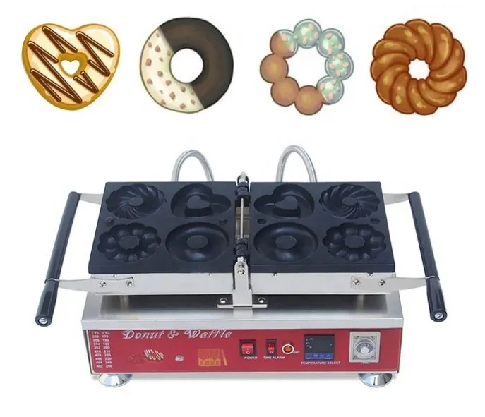 

Automatic Electric Waffle Maker Mini Donut Machine Commercial High Quality Donut Making Machines