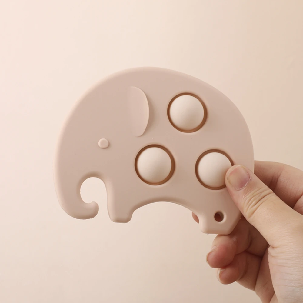 Silikon Baby Safe Beißringe BPA FREI Säuglings Kauspielzeug Apfelförmige Pflege Zahnen Spielzeug Jungen Mädchen Geschenke Babys Zubehör – Detail 6