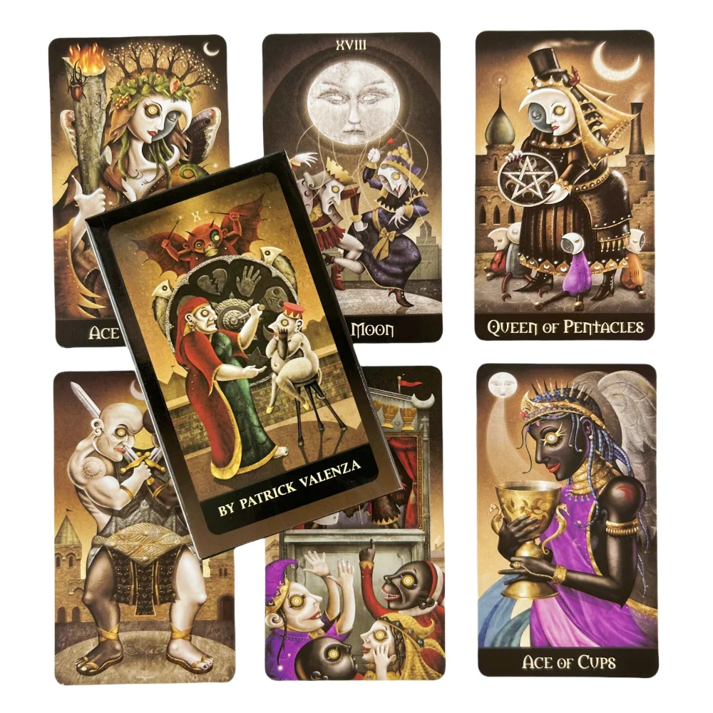 文学・小説 Delos Tarot Original Borderless Edition Purple Moon - Delos Tarot 3rd Edition - Borderless Edition