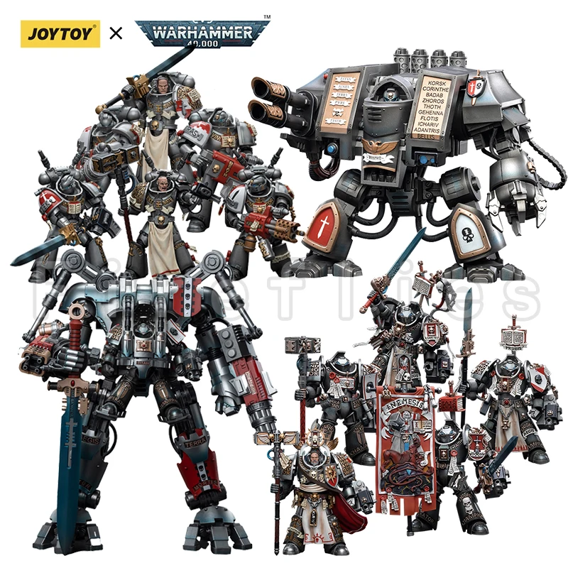 1/18 Joytoy Action Figure 40K Grey Knight Figures E Mecha Anime Model Toy Spedizione Gratuita