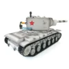 HENG LONG 1/16 7.0 Upgraded Soviet KV-2 RTR RC Tank Gigant 3949 360° Turret Gearbox Tracks Remote Control Toys Car TH20015-SMT4 4