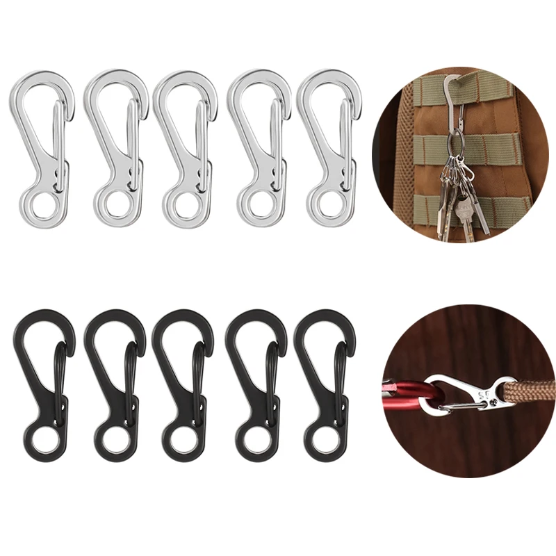 Climbing Carabiners Equipment Paracord Carabiner Mini Carabiners