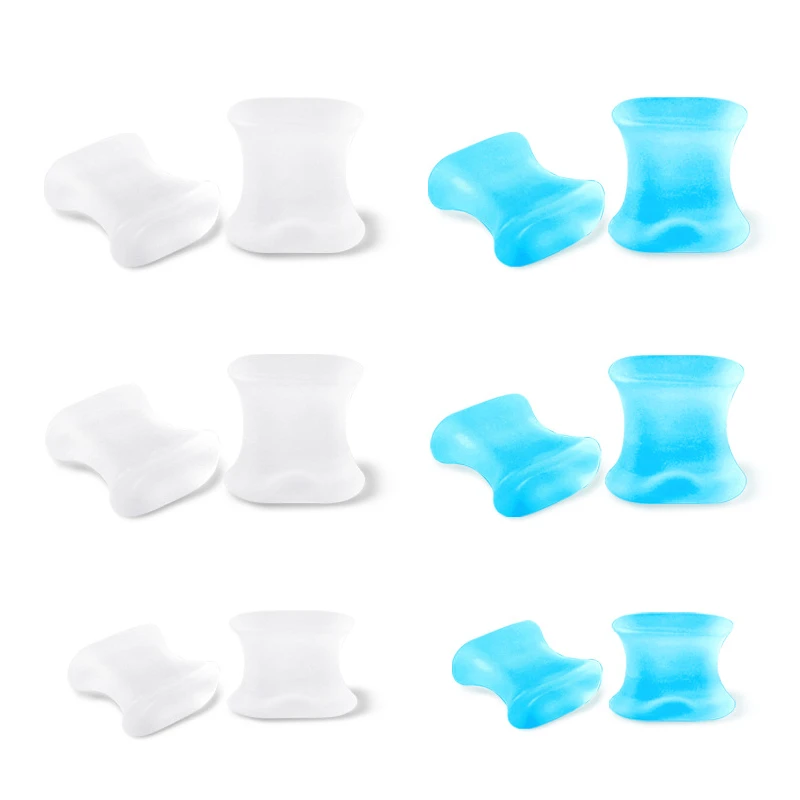 

24pieces=12pairs Bunion Protector Corrector Orthosis Hallux Valgus Feet Care Silicone Gel Hammer Toe Separator Straightener