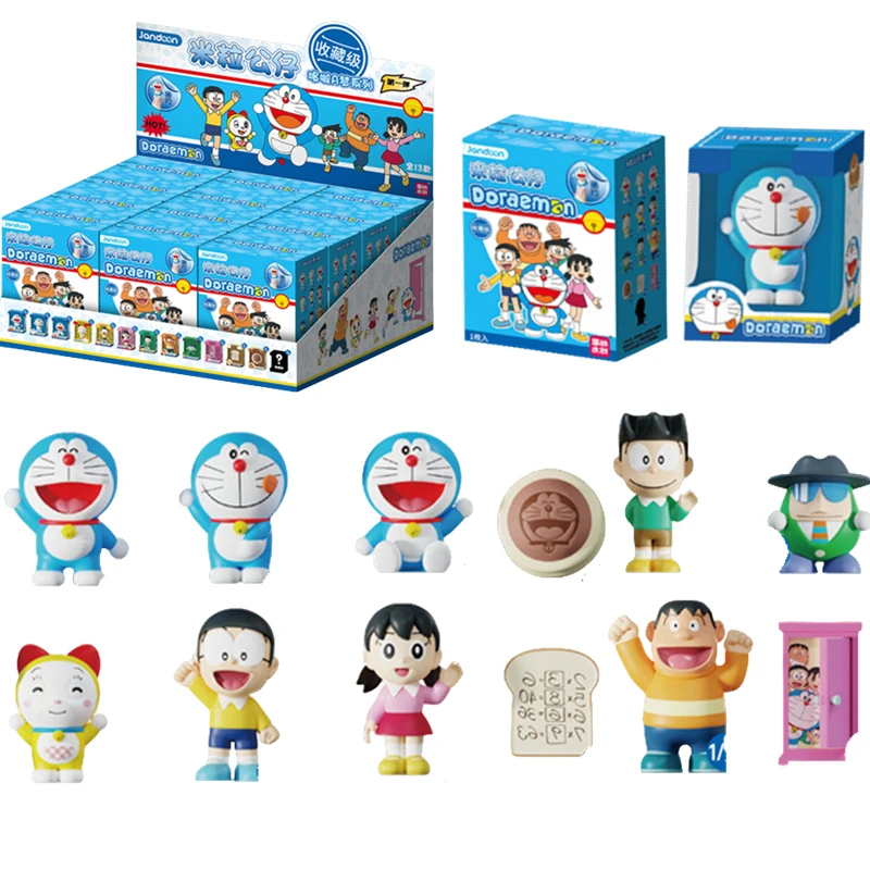 Jandoon Original Doraemon Blind Box Doll Rice Grain Noby‌ Shizuka