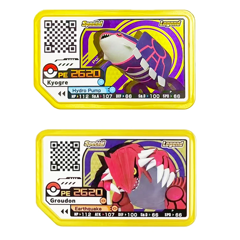 포켓몬 디스크 New Kyogre Pokemon Disk Collection Card Pokemongaole Special  Edition Pokemon Disc Arcade Machine Card| | - AliExpress