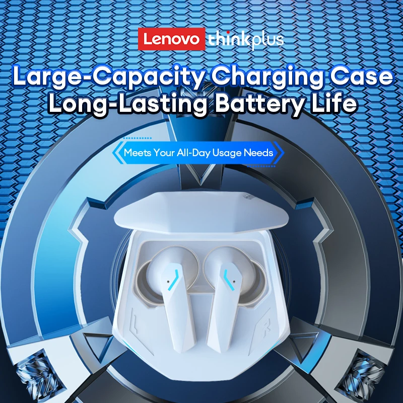 Genuine Lenovo GM2 Pro Bluetooth Earphones Gaming Low Latency In-Ear Wireless Headphones Dual Mode Music Sport Earbuds Headsets — view 3