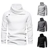 Autumn Fashion Sweaters for Men Vintage Fashion Pullover Turtleneck Sweater 2023 Brand New Soft Warm Casual Mens Clothing sueter 6