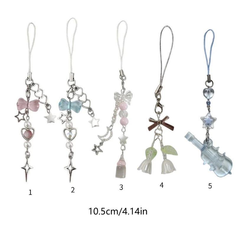 Chic Keychain & Phone Charm: Stylish Accessory