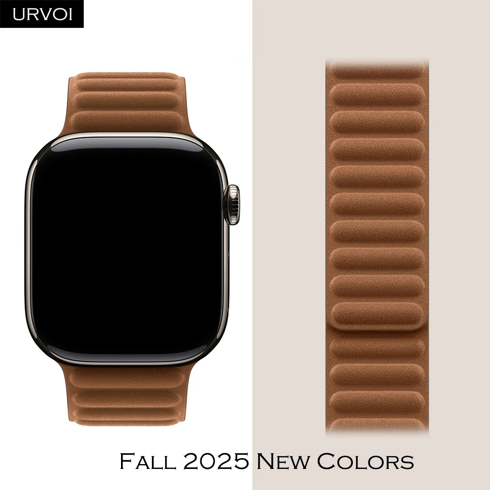 Premium FineWoven Magnetic Link Band