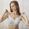 Ultra Thin Laser Cutting Ladies Feeding Bra Seamless Removable Padded Breastfeeding Bras Plus Size Push Up Maternity Support Bra 3