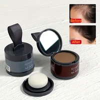 1pc ligne de cheveux poudre noir brun racine couvrir naturel instantané imperméable délié ombre poudre cheveux correcteur couverture 4 couleurs 4