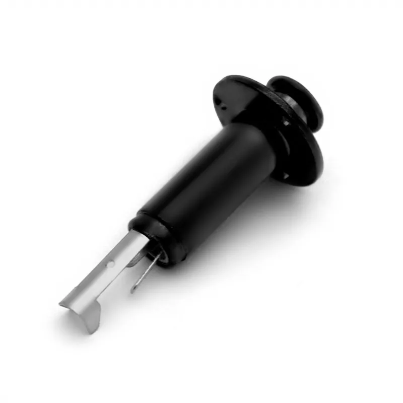 10/20pcs Brass Acoustic Electric Guitar End Pin EQ Output Input Jack Guitar Plug Socket 6.35 Parts Black Silver Gold